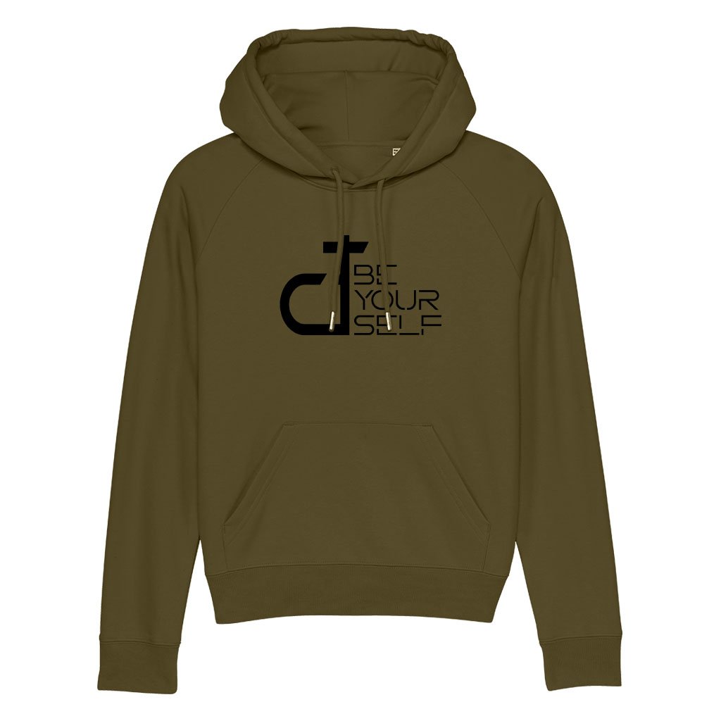 DT Be Yourself Black Logo Unisex Cruiser Iconic Hoodie-Danny Tenaglia-Essential Republik