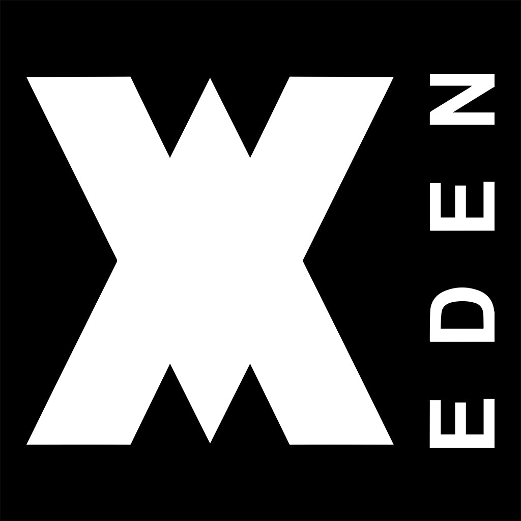 Eden Summer 22 White Logo Front And Back Print Men's Heavy Oversized T-Shirt-Eden-Essential Republik