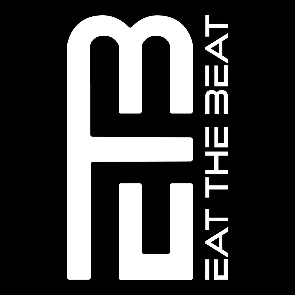 Eat The Beat Vertical White Logo Retro Trucker Cap-Eat The Beat-Essential Republik