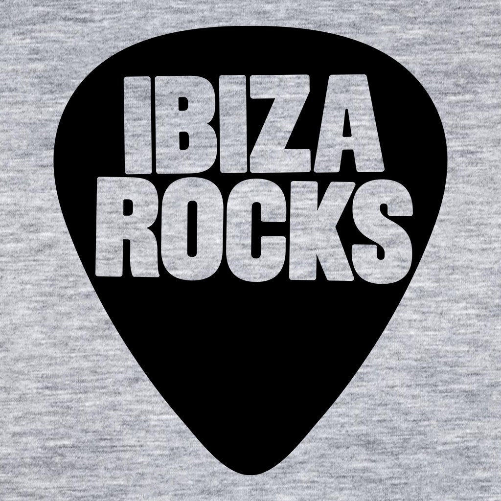 Ibiza Rocks Black Logo Unisex Cruiser Iconic Hoodie-Ibiza Rocks-Essential Republik