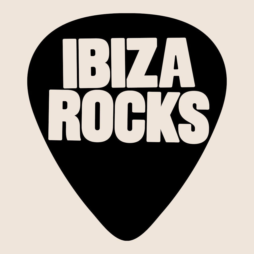 Ibiza Rocks Black Logo Woven Tote Bag-Ibiza Rocks-Essential Republik