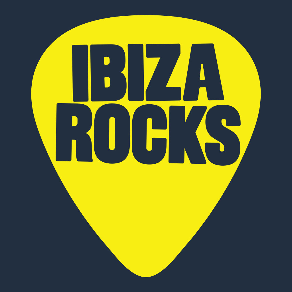 Ibiza Rocks Yellow Logo Kid's Organic T-Shirt-Ibiza Rocks-Essential Republik