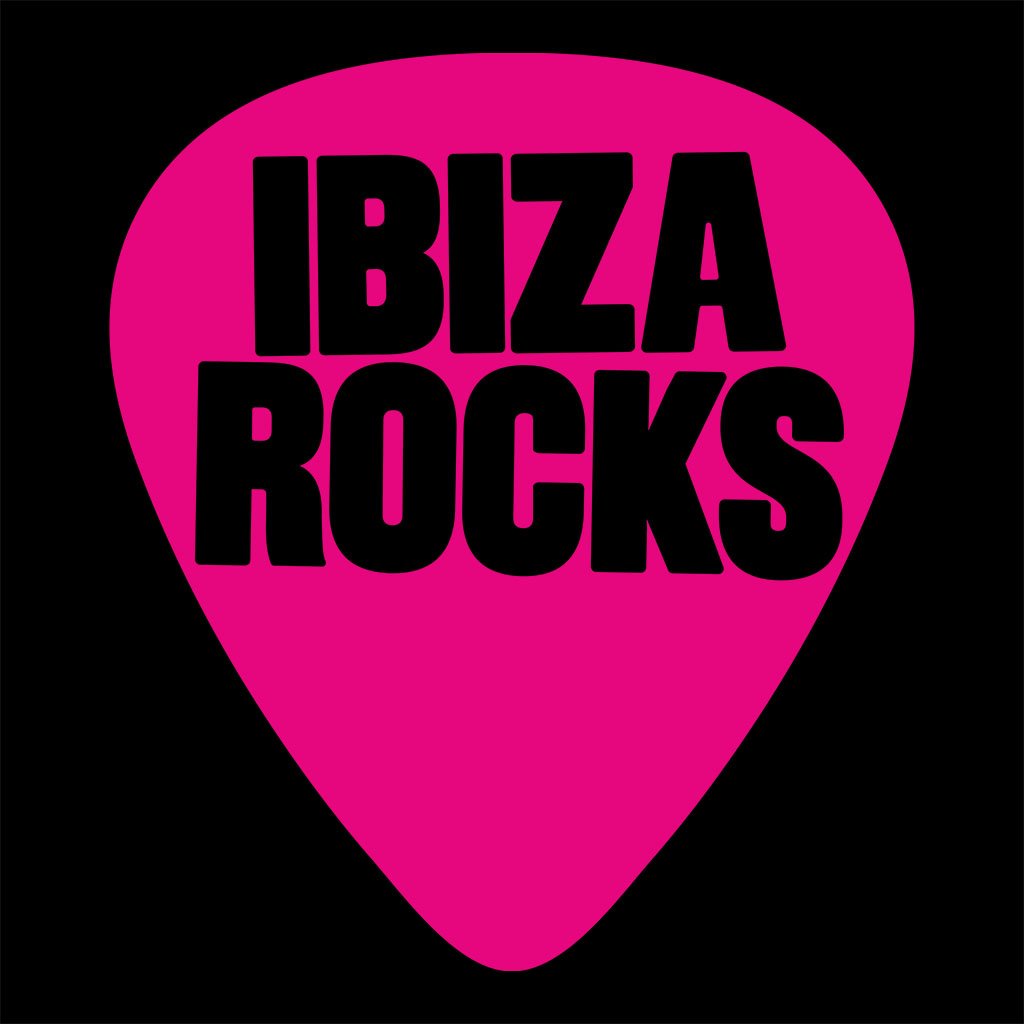 Ibiza Rocks Pink Logo Men's Organic T-Shirt-Ibiza Rocks-Essential Republik