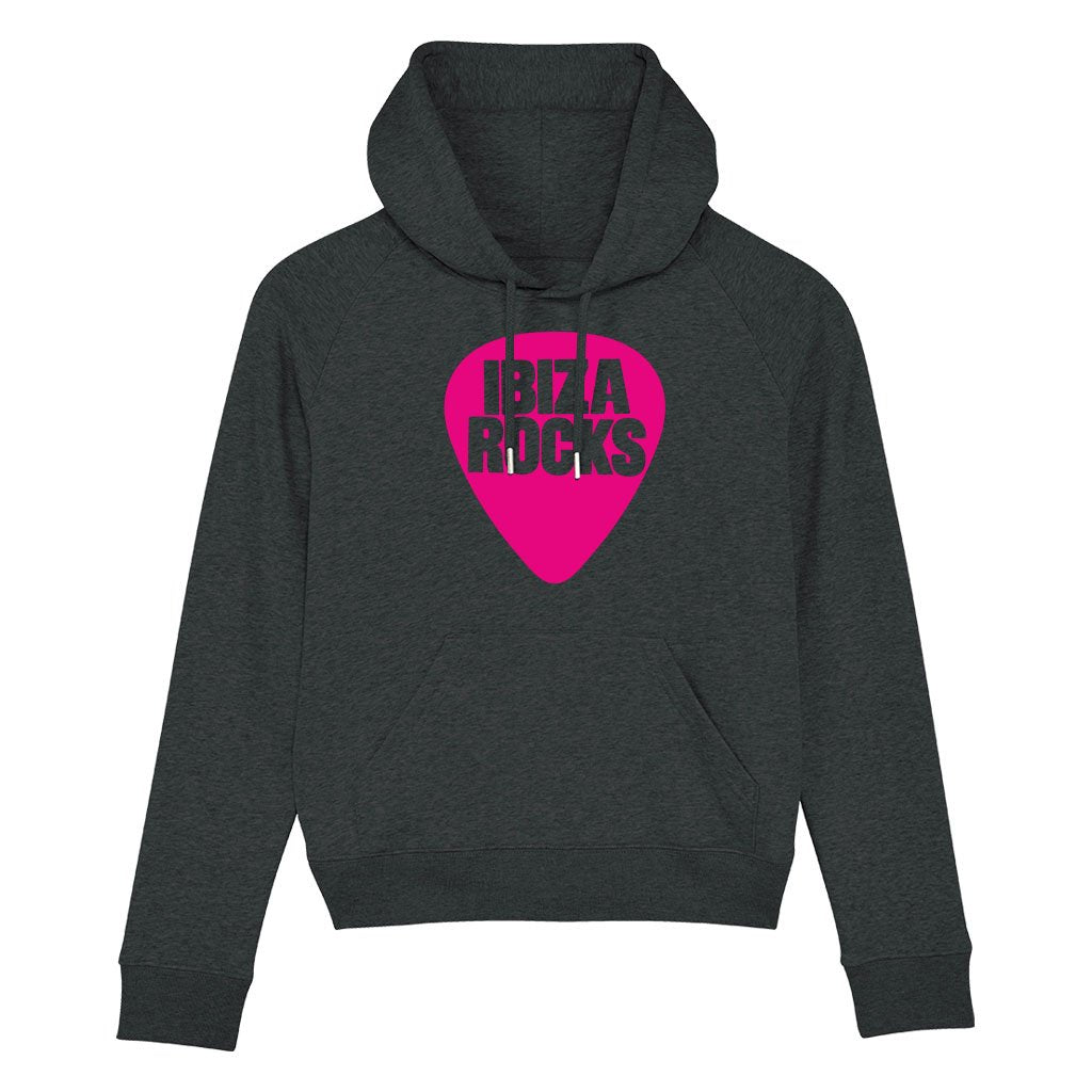 Ibiza Rocks Pink Logo Women’s Trigger Iconic Hoodie-Ibiza Rocks-Essential Republik