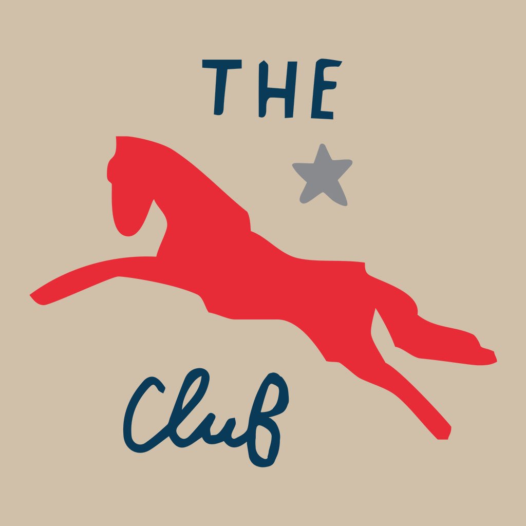 Jockey Club The Club Red Logo Jute Shopping Bag-Jockey Club-Essential Republik