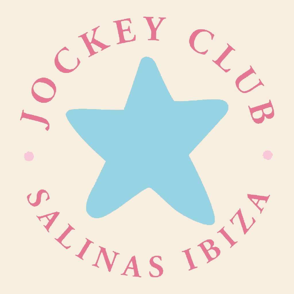 Jockey Club Salinas Ibiza Star Red Text Rope Handle Beach Bag-Jockey Club-Essential Republik