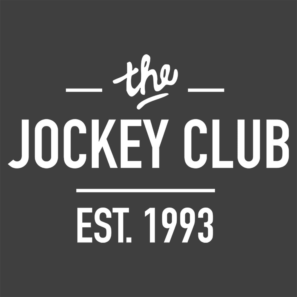 Jockey Club The Jockey Club Est 1993 White Text Women's Loose Fit Vest-Jockey Club-Essential Republik
