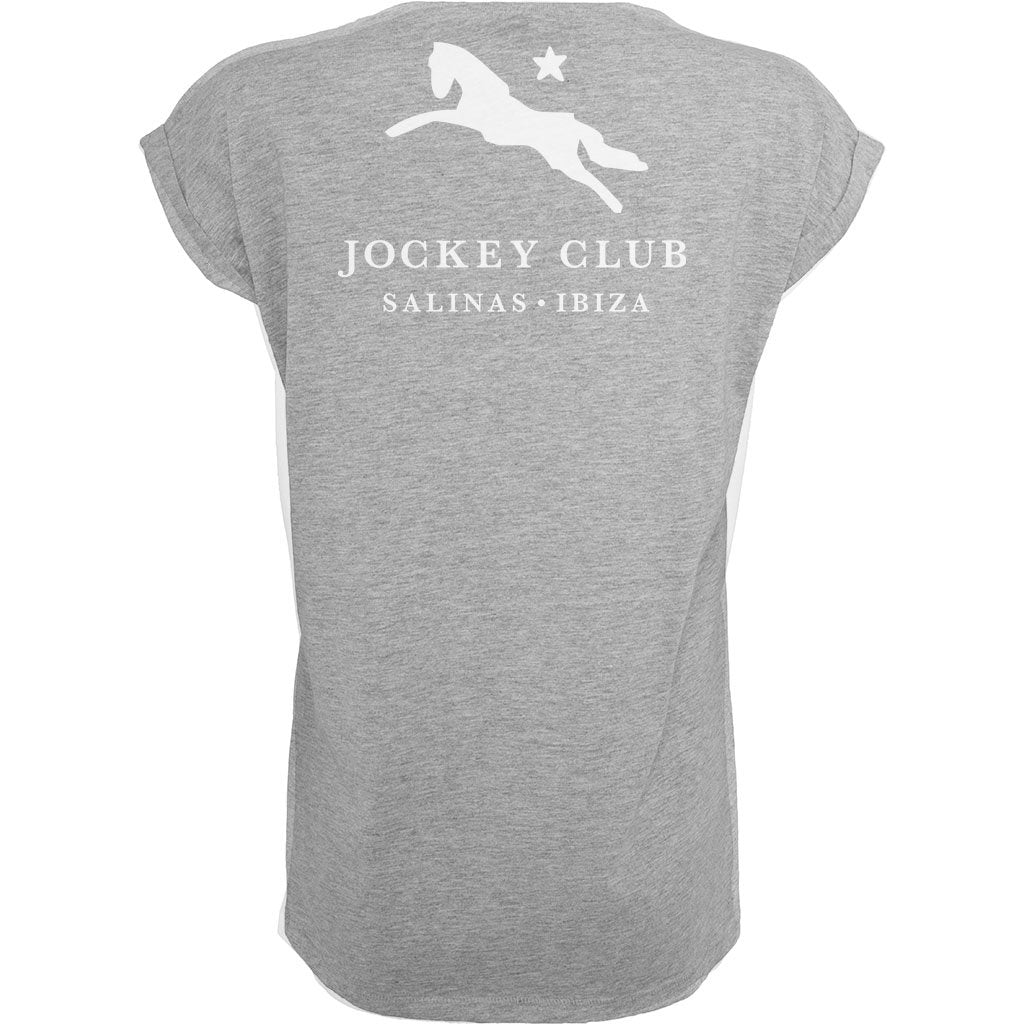 Jockey Club This Is The Place White Text Front And Back Print Women's Casual T-Shirt-Jockey Club-Essential Republik