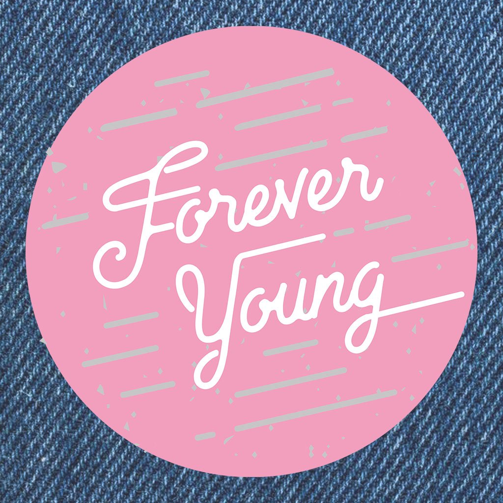 Jockey Club Forever Young Front And Back Print Women's Denim Jacket-Jockey Club-Essential Republik