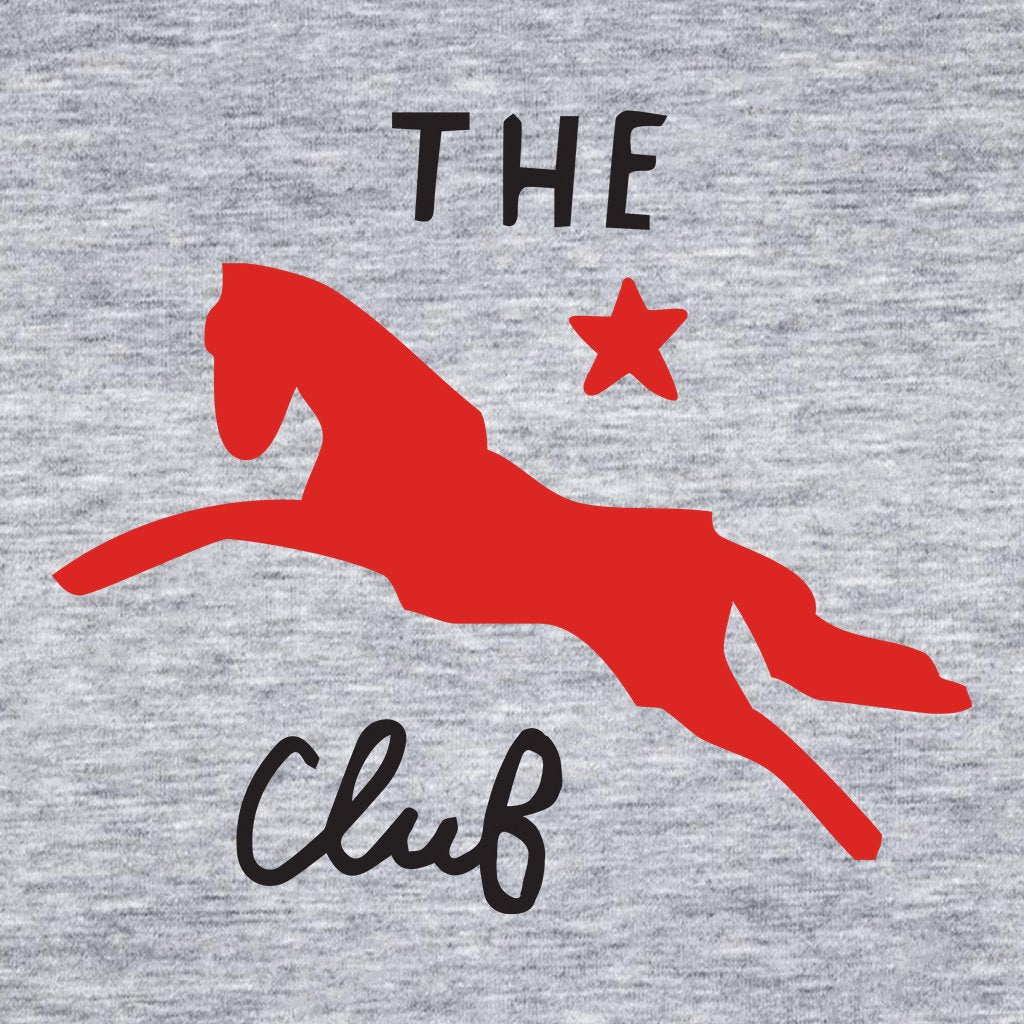 Jockey Club The Club Red And Black Logo Women's Casual T-Shirt-Jockey Club-Essential Republik