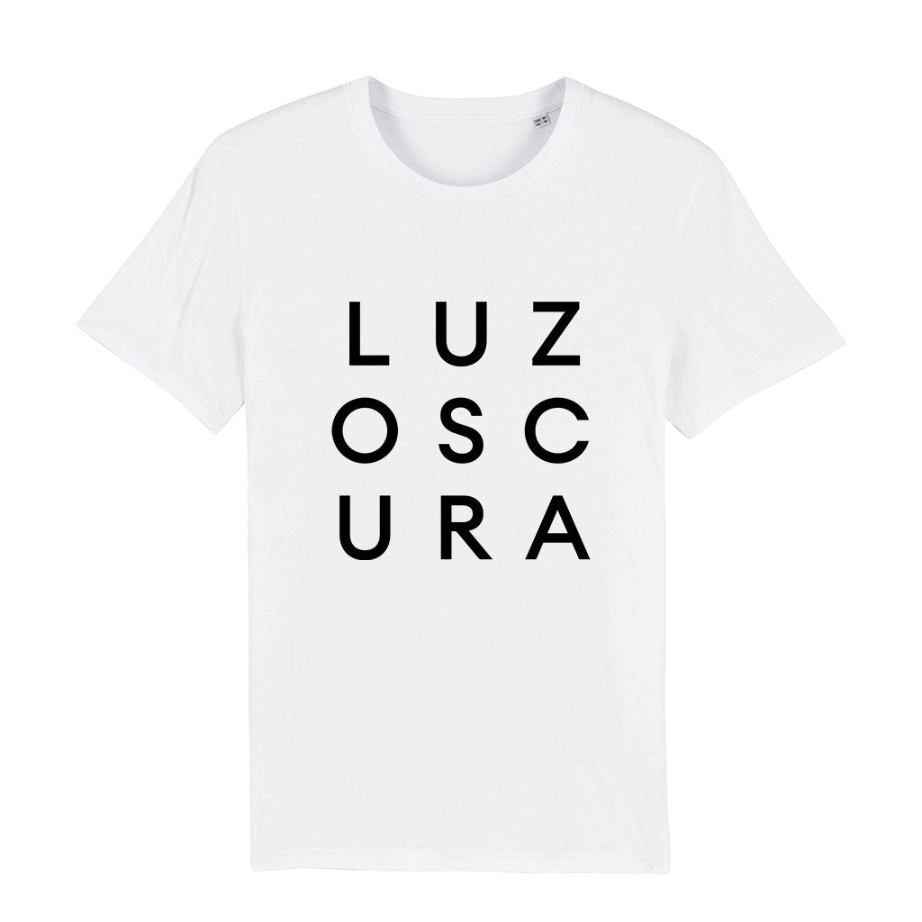LUZoSCURA Black Logo Men's Organic T-Shirt-LNOE-Essential Republik