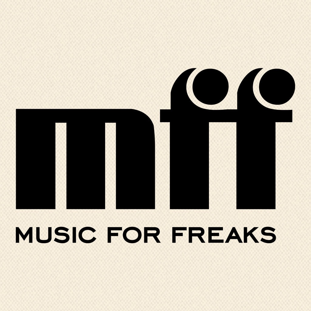 Music For Freaks Black Logo Natural Woven Shopping Bag-Music For Freaks-Essential Republik