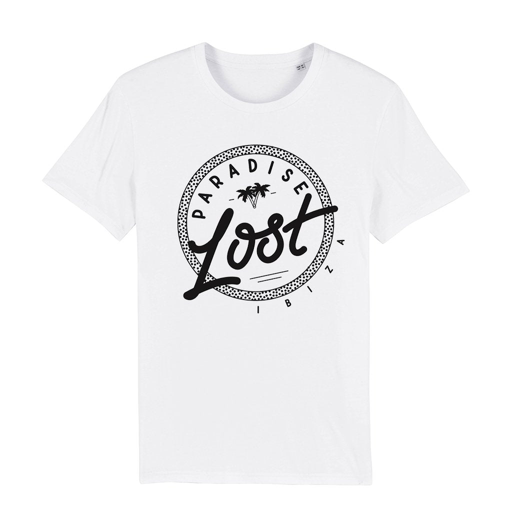 Paradise Lost Black Logo Men's Organic T-Shirt-Paradise Lost-Essential Republik