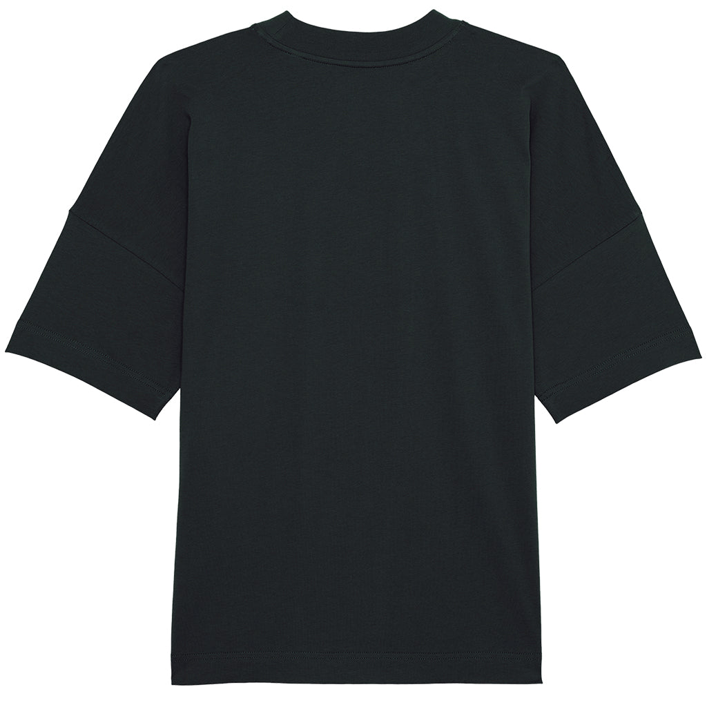 AGPT Black Logo Unisex Heavy Drop Shoulder T-Shirt-Pete Tong-Essential Republik