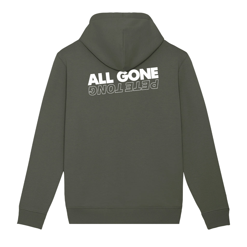 AGPT Black Logo Front And Back Print Unisex Cruiser Iconic Hoodie-Pete Tong-Essential Republik