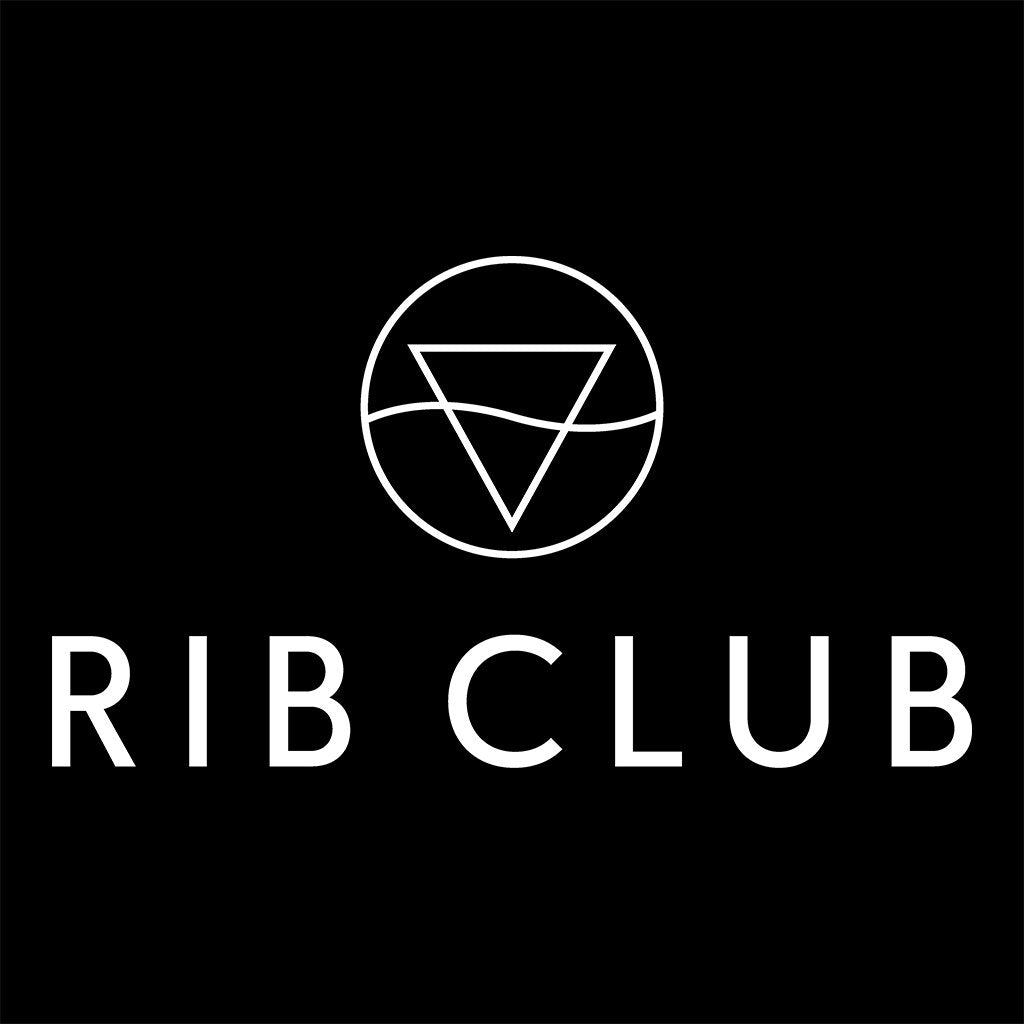 Rib Club Yellow And White Logo Front And Back Print Hooded Sweatshirt-Rib Club-Essential Republik