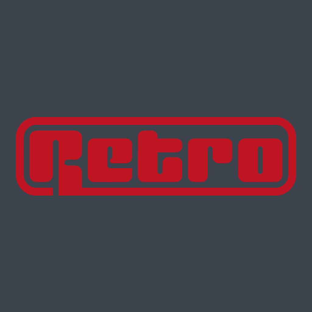 Red Retro Logo Unisex Organic T-Shirt-Retro-Essential Republik