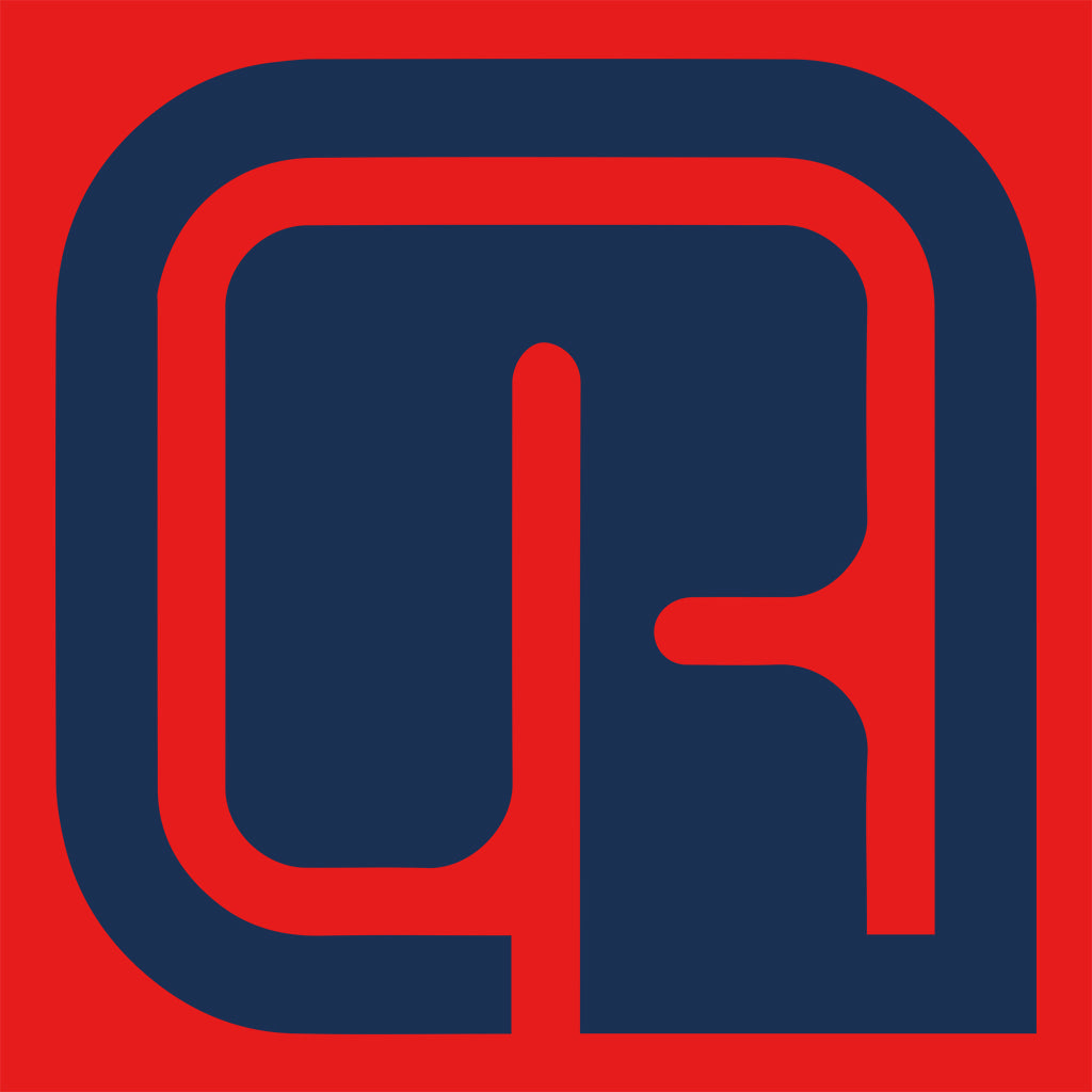 Retro Navy Logo Front And Back Print Unisex Organic T-Shirt-Retro-Essential Republik