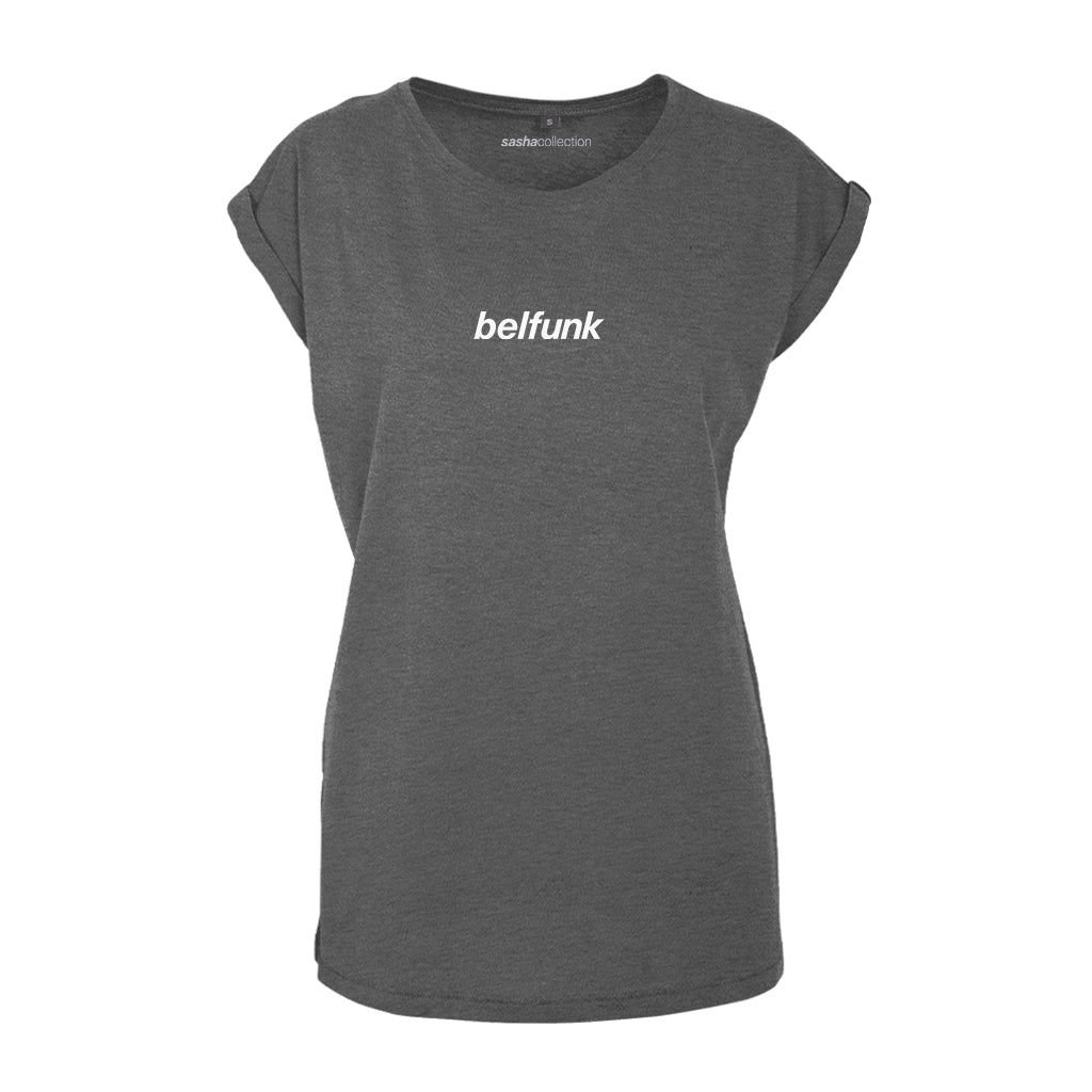 Belfunk Charcoal Women's Casual T-Shirt-LNOE-Essential Republik