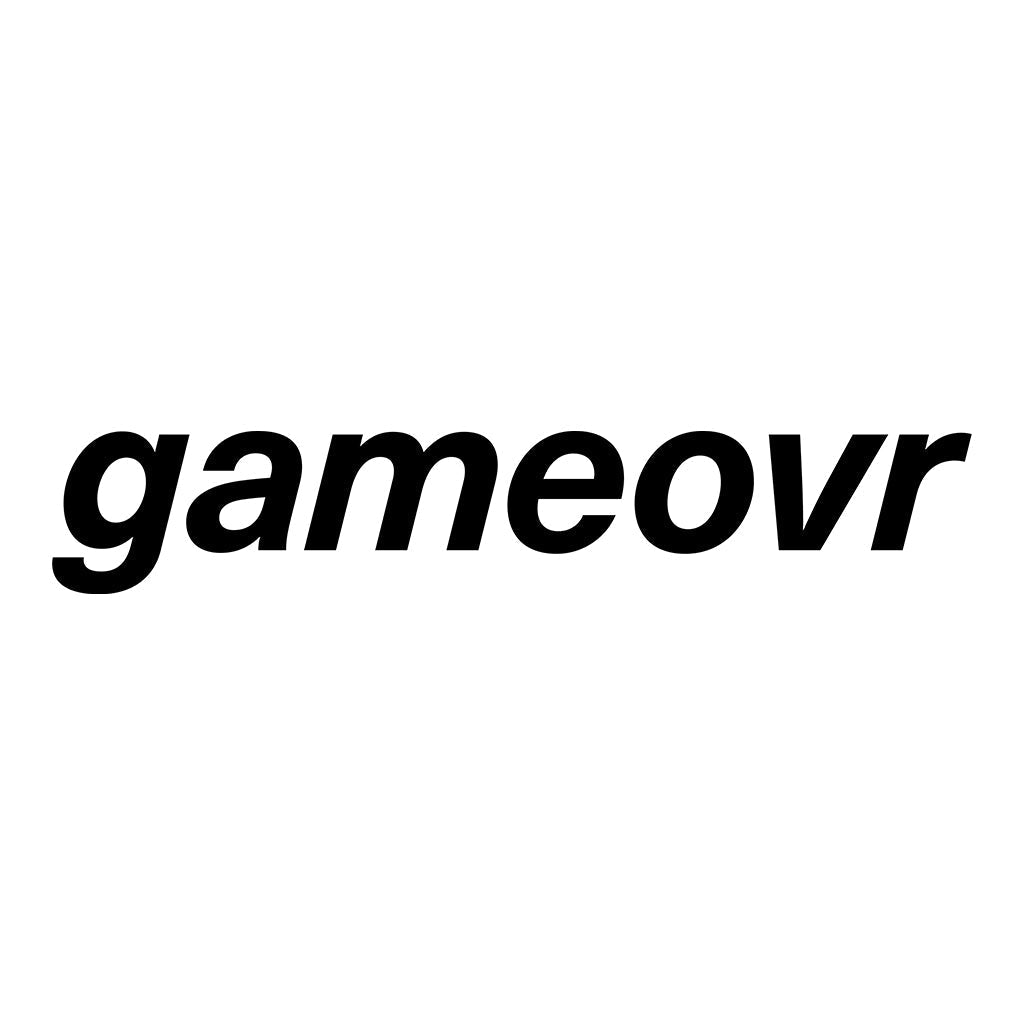 Gameovr White/Black Flat Peak Snapback Cap-LNOE-Essential Republik