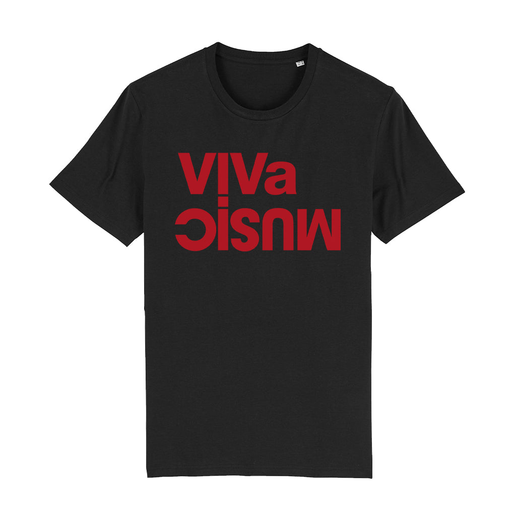 Steve Lawler ViVa Music Red Logo Unisex Organic T-Shirt-Steve Lawler-Essential Republik