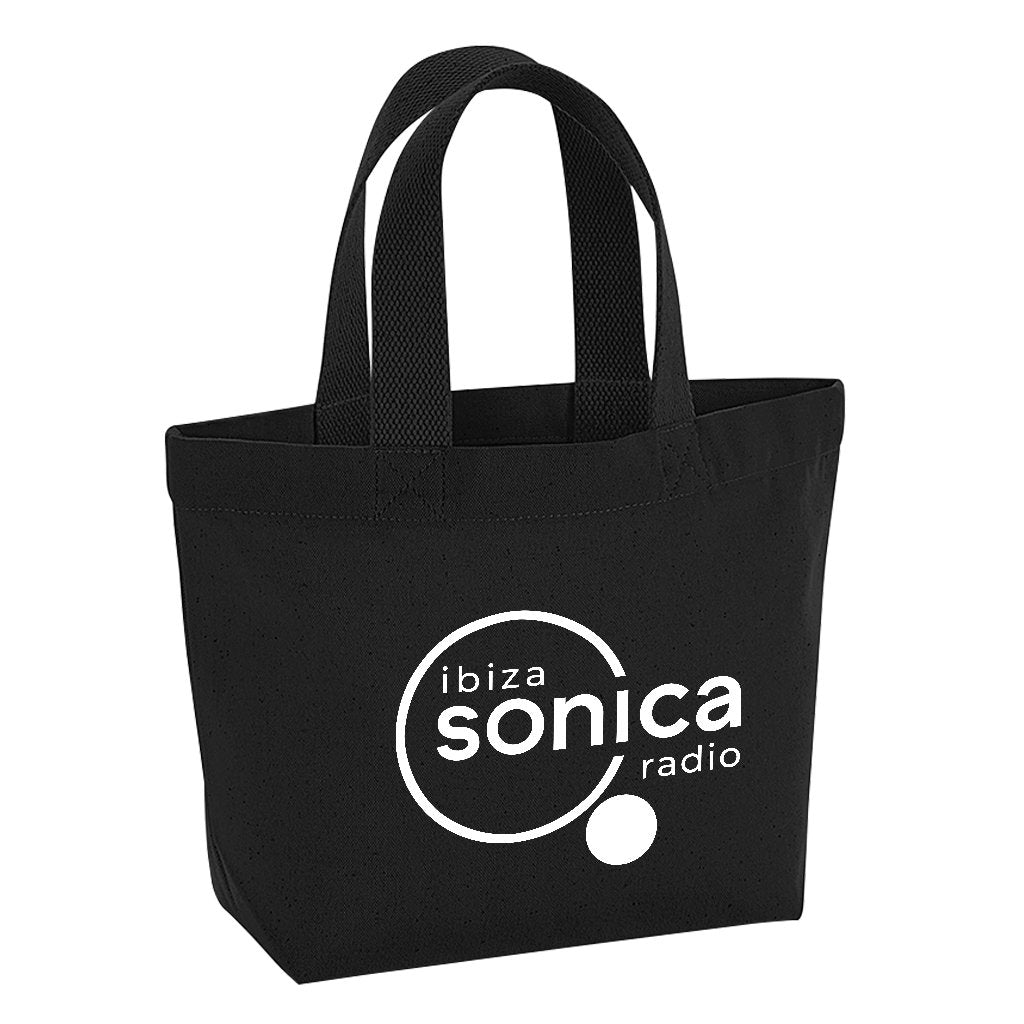 Sonica White Logo Marina Mini Tote Bag-Sonica-Essential Republik