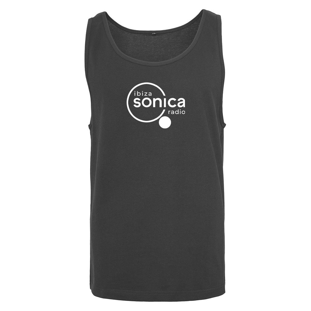 Sonica White Logo Men's Jersey Vest-Sonica-Essential Republik