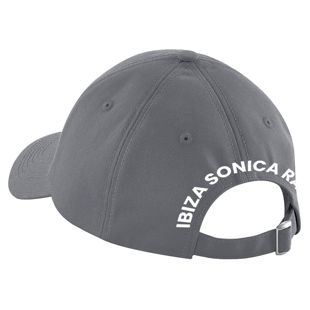 Sonica White Logo And Text Classic Baseball Cap-Sonica-Essential Republik