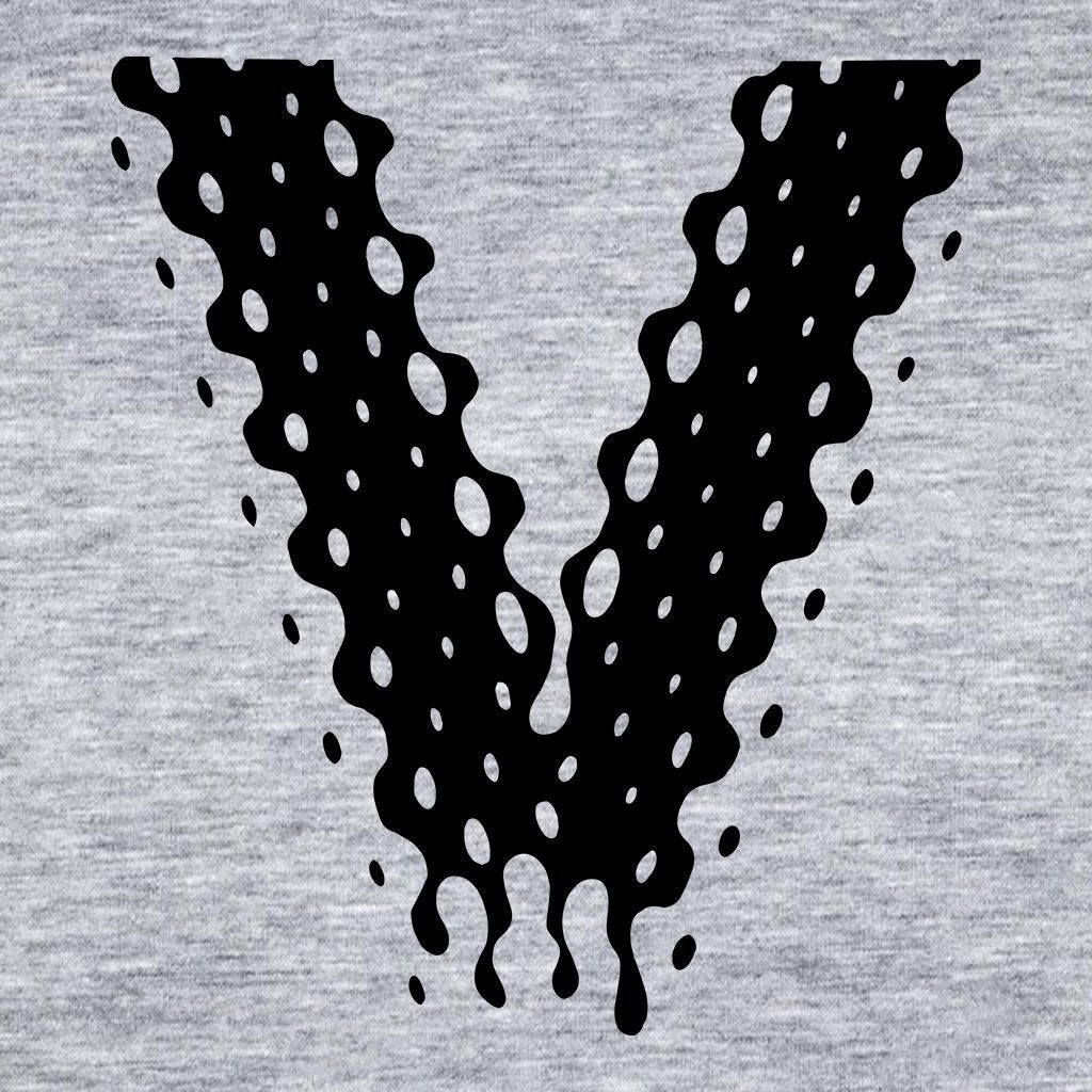 Venus Black V Logo Front And Back Print Women's Casual T-Shirt-Venus-Essential Republik