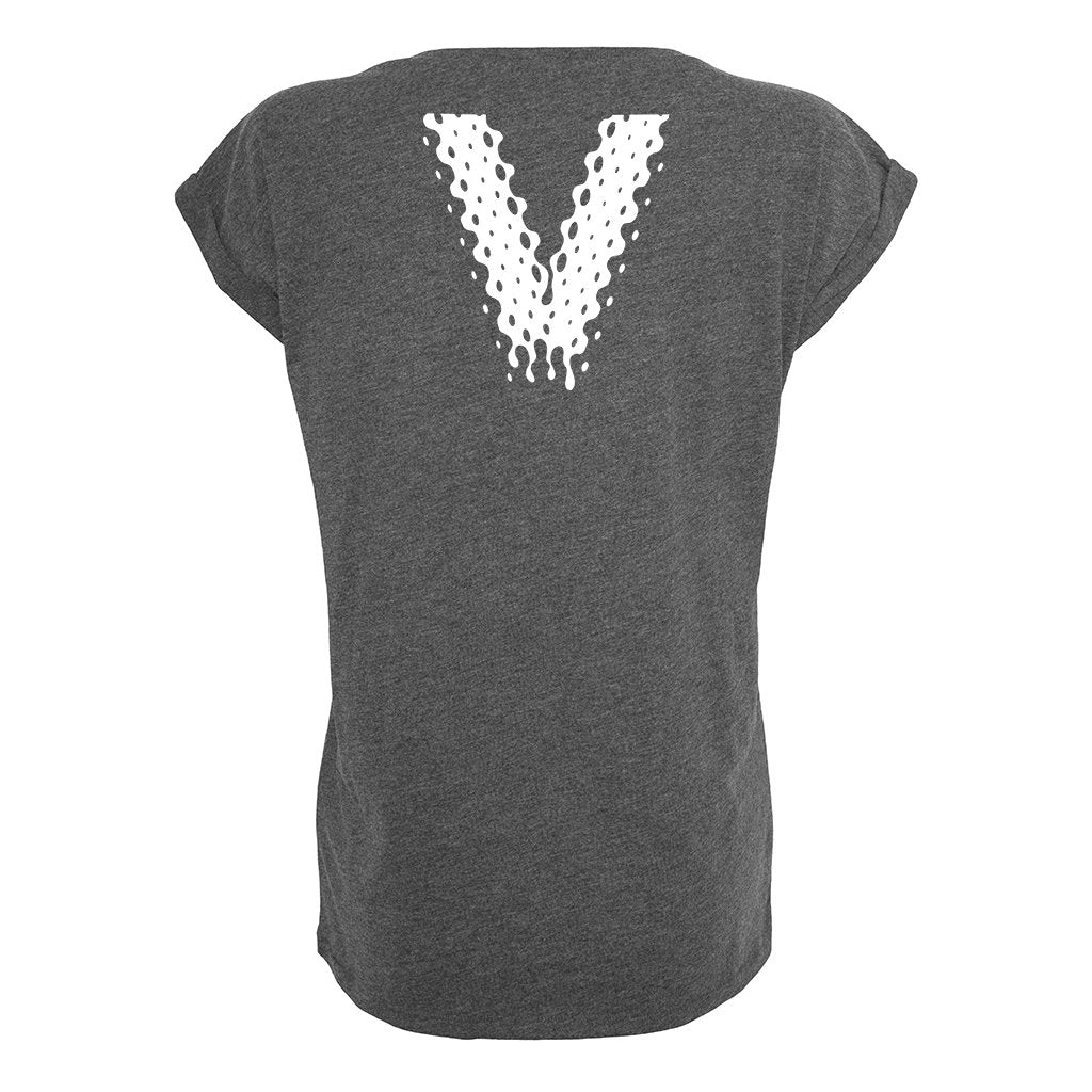 Venus White Logo Front And Back Print Women's Casual T-Shirt-Venus-Essential Republik