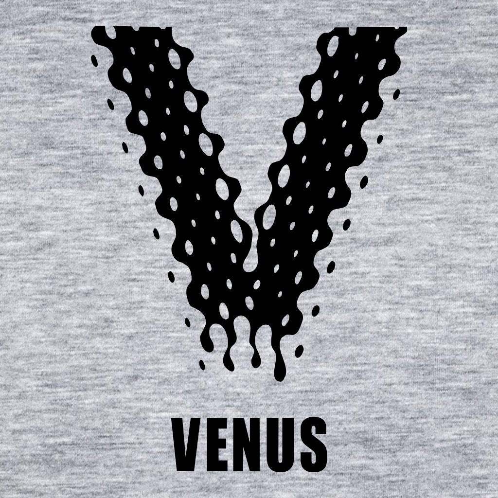 Venus Black Logo Front And Back Print Women's Casual T-Shirt-Venus-Essential Republik