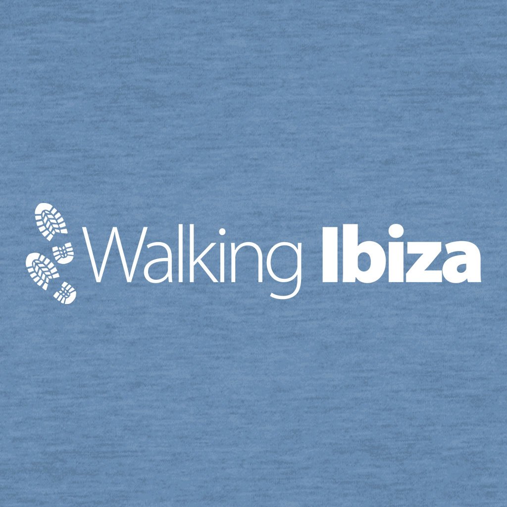 Walking Ibiza Since 2010 White Logo Front And Back Print Men's Organic T-Shirt-Walking Ibiza-Essential Republik