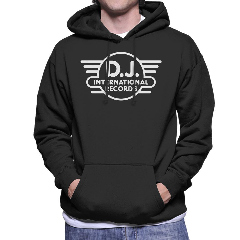 DJ International Classic Logo Men's Hooded Sweatshirt-DJ International-Essential Republik