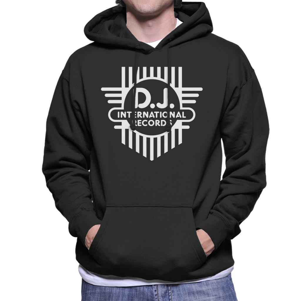 DJ International Classic Cross Logo Men's Hooded Sweatshirt-DJ International-Essential Republik