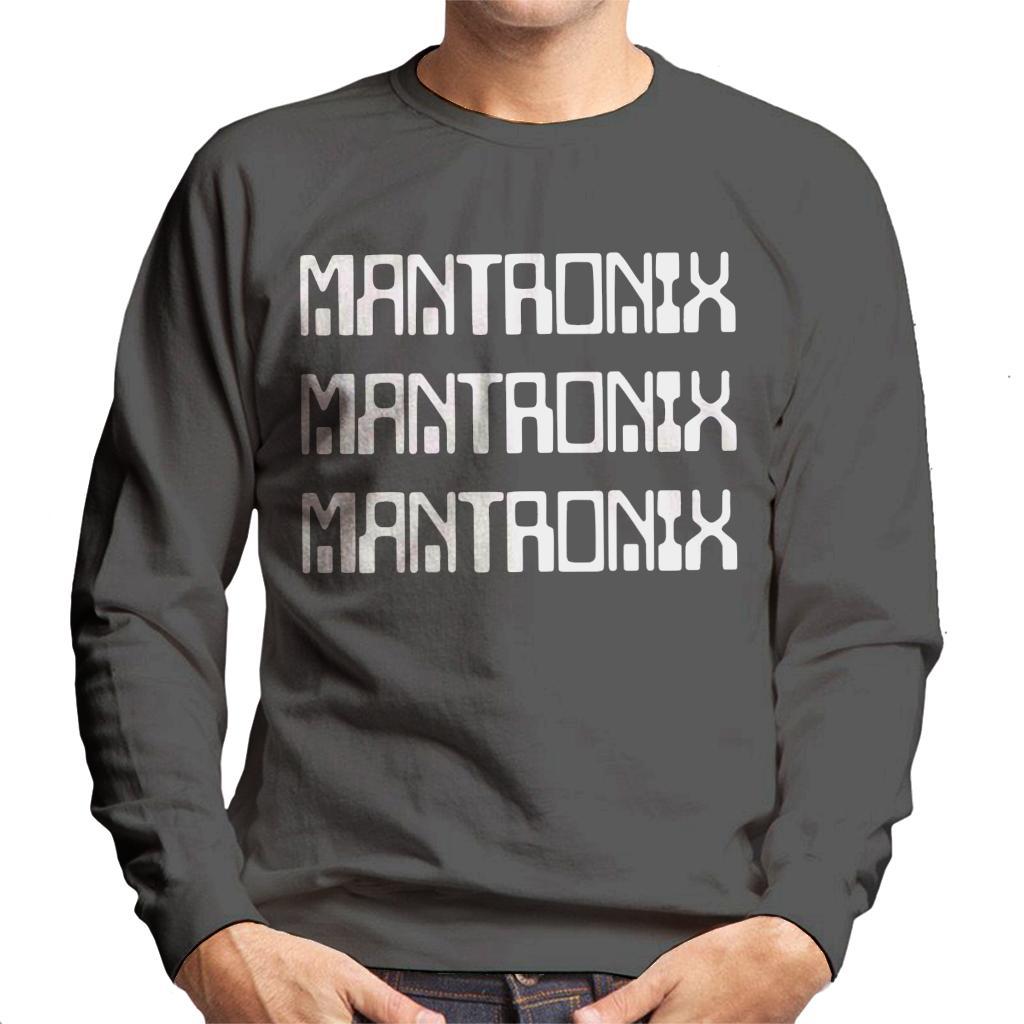 Mantronix White The Album Cover Men's Sweatshirt-Mantronix-Essential Republik