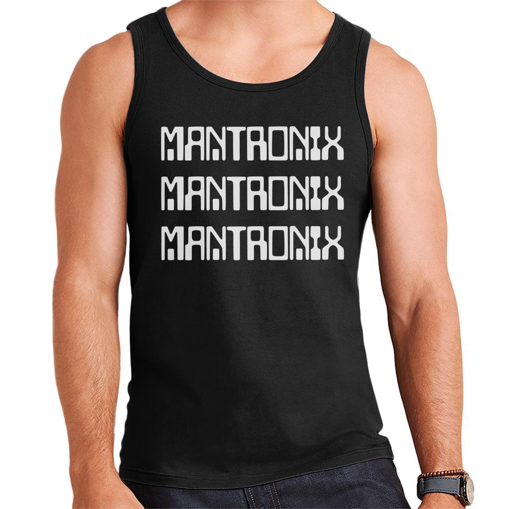 Mantronix White The Album Cover Men's Vest-Mantronix-Essential Republik