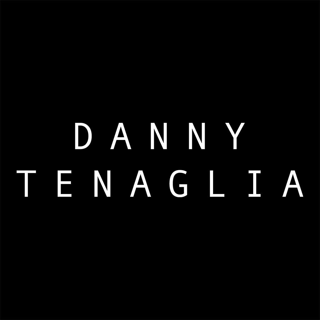 Danny Tenaglia White Text Flat Peak Snapback Cap-Danny Tenaglia-Essential Republik