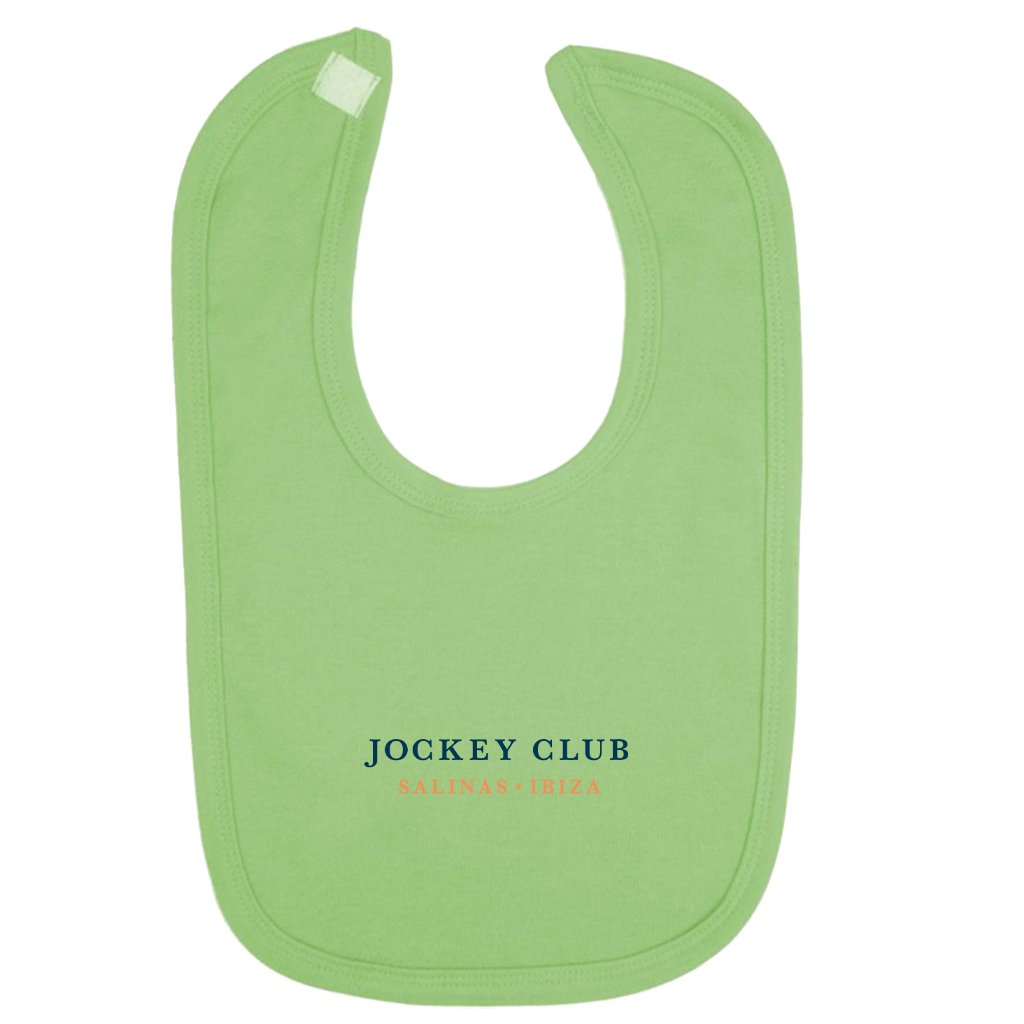 Jockey Club Salinas Ibiza Blue Text Velcro Bib-Jockey Club-Essential Republik