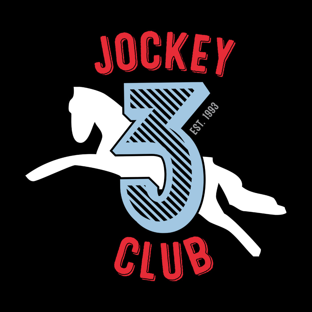 Jockey Club 3 White Logo Babygrow-Jockey Club-Essential Republik