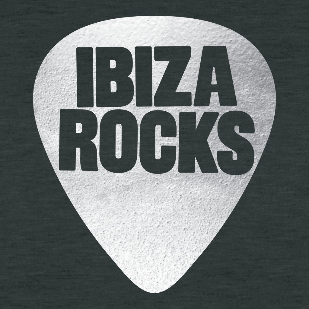 Ibiza Rocks Metallic Silver Logo Unisex Cruiser Iconic Hoodie-Ibiza Rocks-Essential Republik