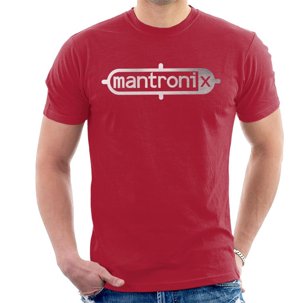 Mantronix Classic Silver Foil Logo Men's T-Shirt-Mantronix-Essential Republik