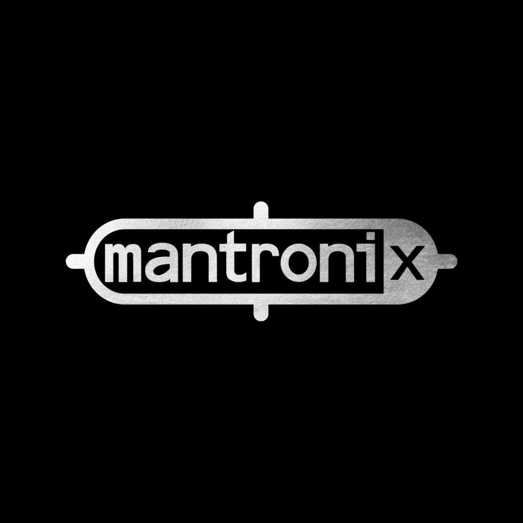 Mantronix Classic Silver Foil Logo Men's Hooded Sweatshirt-Mantronix-Essential Republik