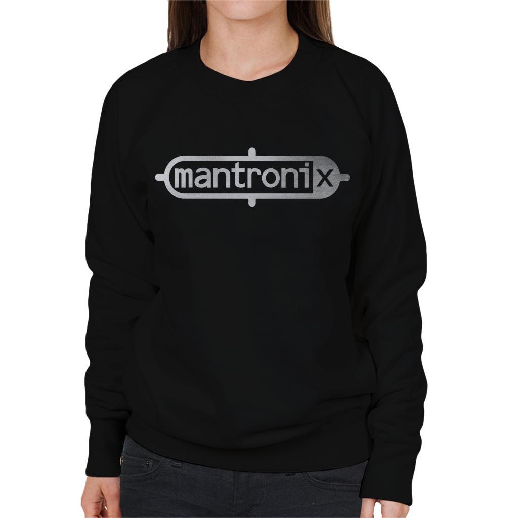 Mantronix Classic Silver Foil Logo Women's Sweatshirt-Mantronix-Essential Republik