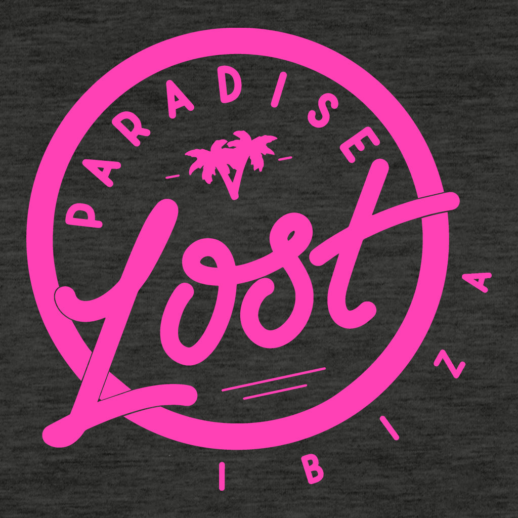Paradise Lost Solid Neon Pink Logo Men's Campus Shorts-Paradise Lost-Essential Republik