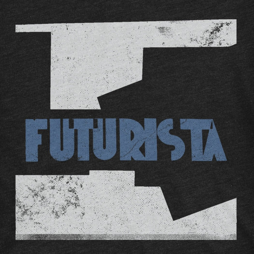 Futurista Women's T-Shirt / Black-Future Past-Essential Republik