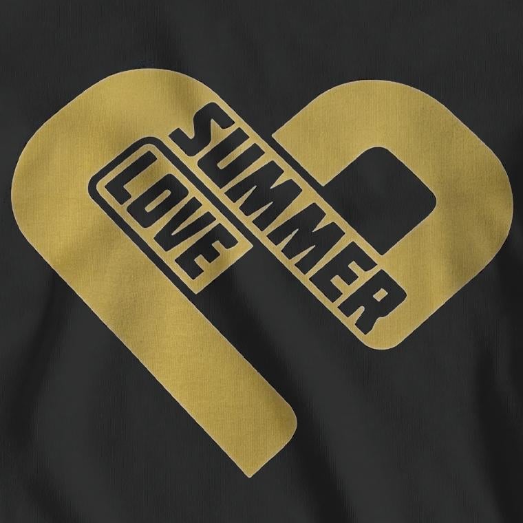 Summer Love Festival Official Women's T-Shirt / Black-Future Past-Essential Republik