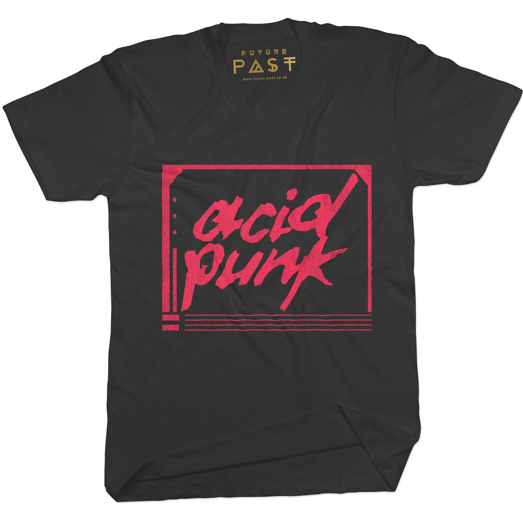 Acid House Punk T-Shirt / Black-Future Past-Essential Republik