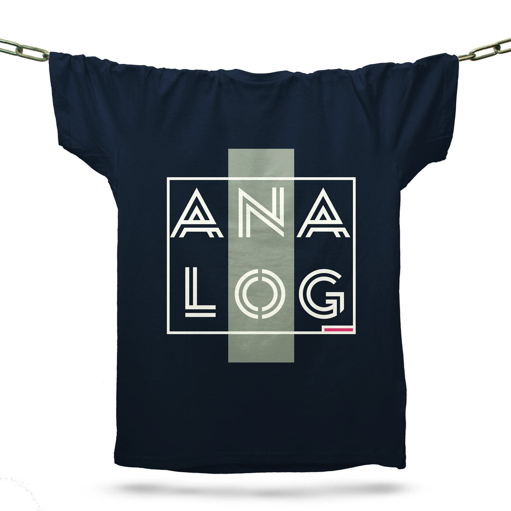 Analog T-Shirt / Navy-Future Past-Essential Republik
