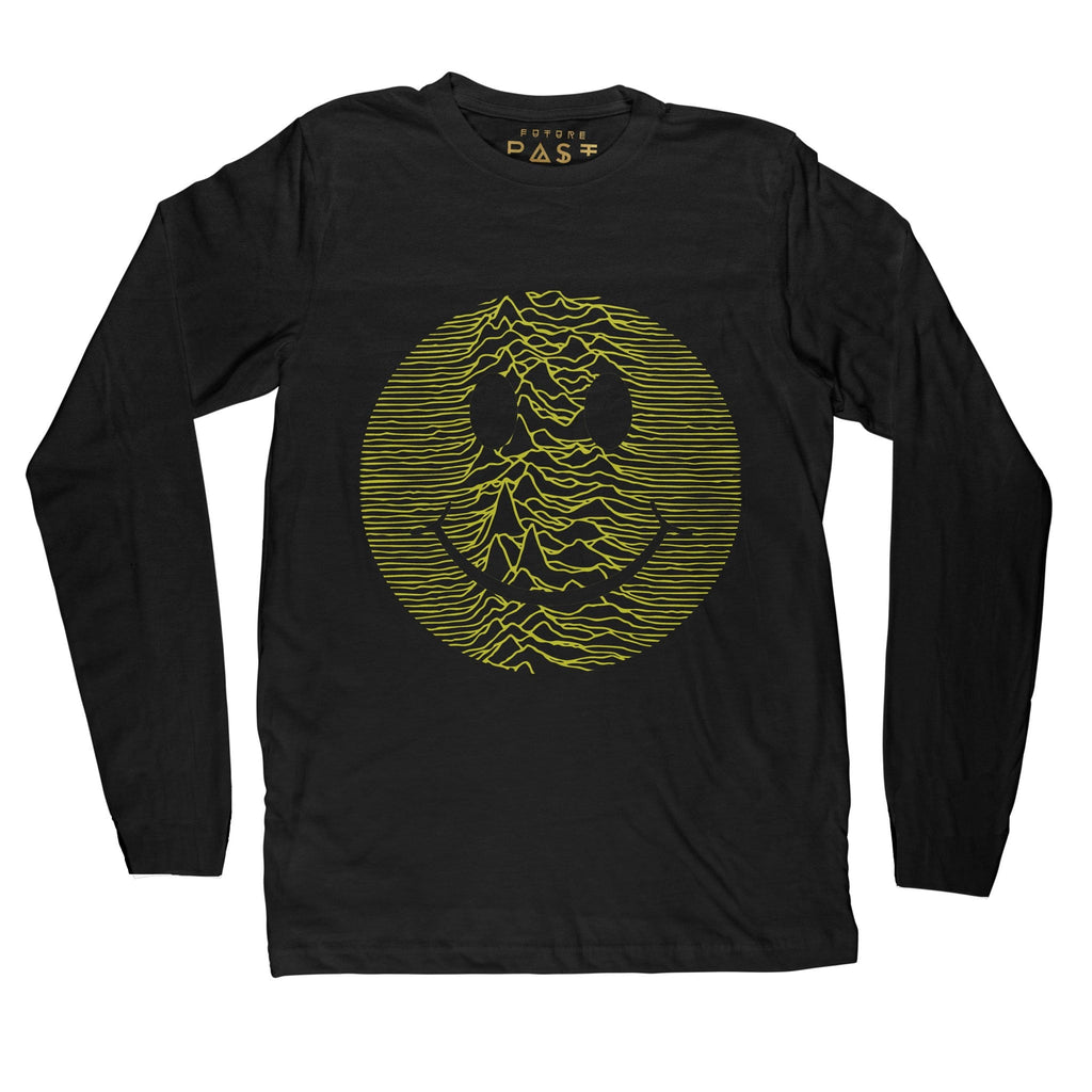 Classic Acid Pulsar Long Sleeve T-Shirt / Black-Future Past-Essential Republik