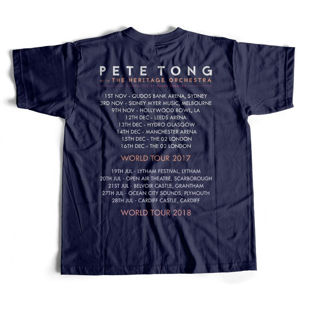 Ibiza Classics Tour 2018 Navy Tee-Pete Tong-Essential Republik